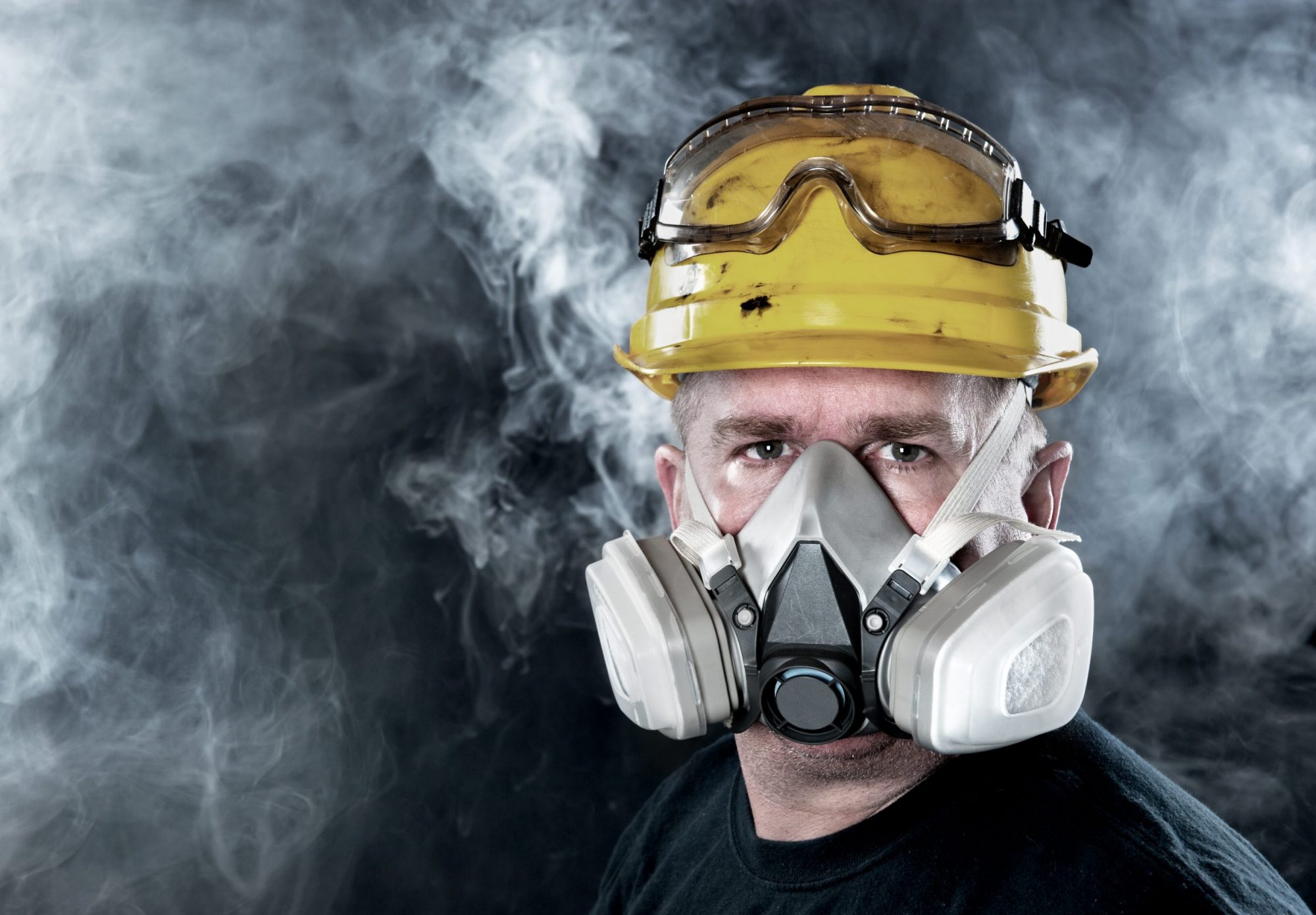 Protection respiratoire, les respirateurs réutilisables munis d’éléments filtrants interchangeables.